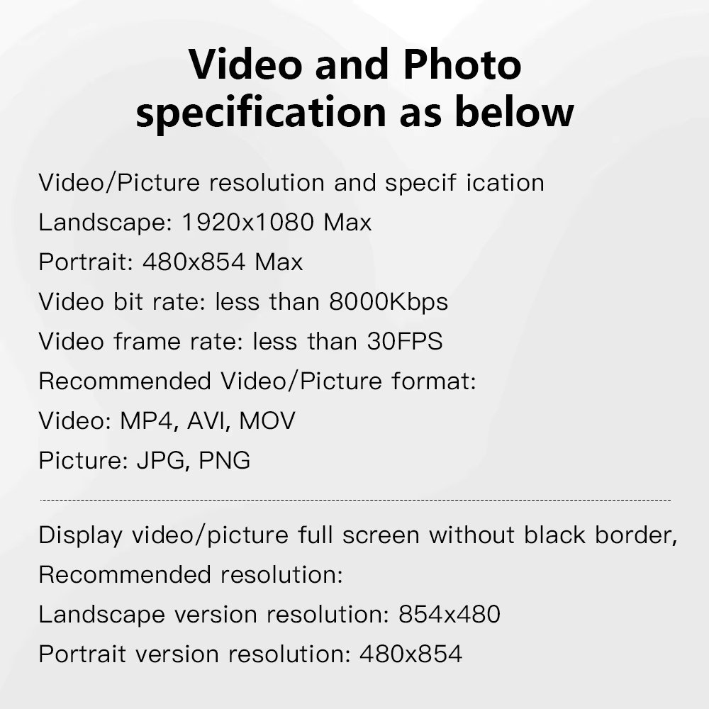 إطار صور رقمي من الأكريليك 5 بوصة - الصورة 5